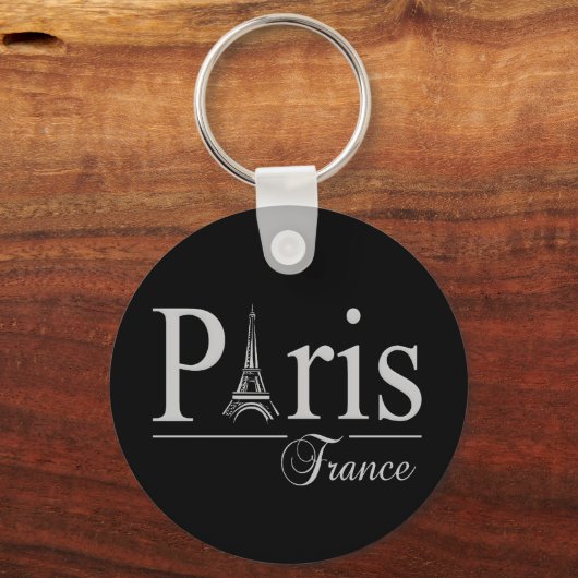パリフランスのキーチェーン キーホルダー (正面)