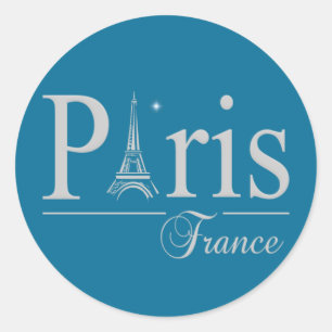 パリフランスのシール ラウンドシール