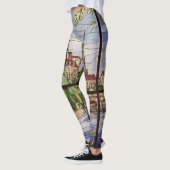 パリフランスのステンドグラス窓2 レギンス (左)