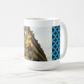 パリフランスのマグのジャンヌダルクの彫像 マグカップ (正面右)