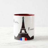 パリフランスのマグ ツートーンマグカップ (中央)