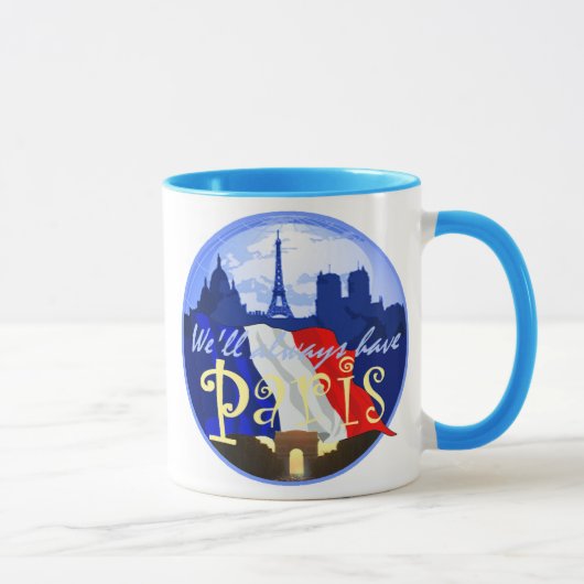 パリフランスのマグ マグカップ (右)