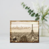 パリフランスのヴィンテージの一見 ポストカード (スタンド正面)