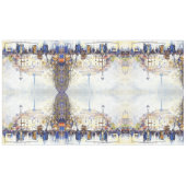 パリフランスの印象主義の通り場面テーブルクロス テーブルクロス (正面(横))