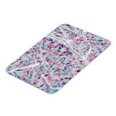 パリフランスの地図 マグネット (左側)