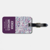 パリフランスの地図 ラゲッジタグ (裏面横)