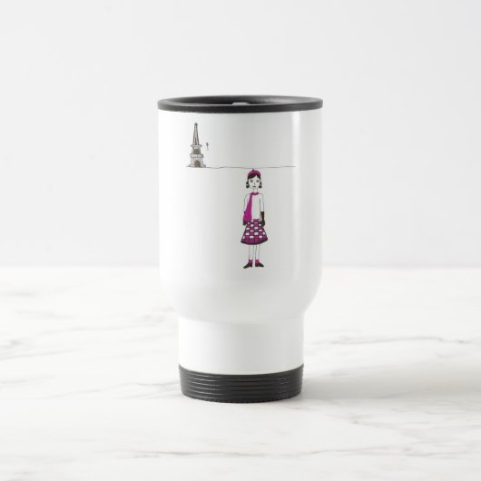 パリフランスの日 トラベルマグ (中央)