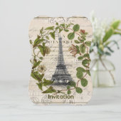 パリフランスの植物芸術パリエッフェル塔 招待状 (スタンド正面)