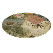 パリフランスアンティークアートワークコラージュフランスのエッフェル カッティングボード (角)