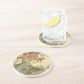 パリフランスアンティークアートワークコラージュフランスのエッフェル コースター (側面)