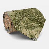 パリフランスアンティークアートワークコラージュフランスのエッフェル ネクタイ (ロール)