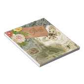 パリフランスアンティークアートワークコラージュフランスのエッフェル ノートパッド (アングル)