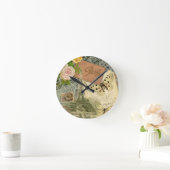 パリフランスアンティークアートワークコラージュフランスのエッフェル ラウンド壁時計 (ホーム)