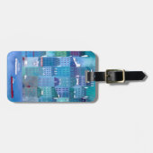 パリフランスアート ラゲッジタグ (正面横)