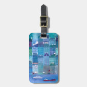 パリフランスアート ラゲッジタグ (正面縦)