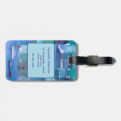 パリフランスアート ラゲッジタグ (裏面横)