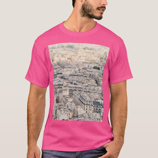 パリフランスエアリアルシティビュースクレクール Tシャツ (正面)