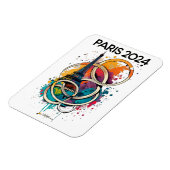 パリフランスエッフェルタワーギフト マグネット (左側)