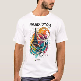 パリフランスエッフェルタワーギフト Tシャツ