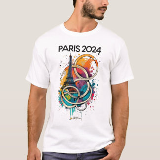 パリフランスエッフェルタワーギフト Tシャツ