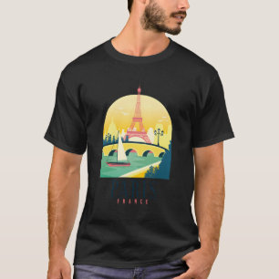 パリフランスエッフェルタワーフランスのお土産 Tシャツ
