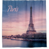 パリフランスエッフェルタワー シャワーカーテン (正面)