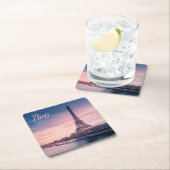 パリフランスエッフェルタワー スクエアペーパーコースター (インサイチュ)