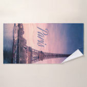 パリフランスエッフェルタワー バスタオル (バスタオル)