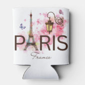 パリフランスエッフェルタワー&ランプ 缶クーラー (裏面)