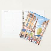 パリフランスエッフェルタワー | 水彩ヨーロッパ プランナー手帳 (ディスプレー)