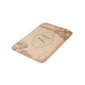 パリフランスエッフェル塔のぼろぼろのシックなバス・マット バスマット (アングル)