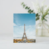 パリフランスエッフェル塔旅行郵便はがき インビテーションポストカード (スタンド正面)