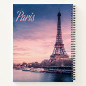 パリフランスエッフェル塔 ノートブック (裏面)