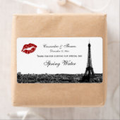 パリフランスカイラインキス#1 BW H TYウォーターボトル ラベル (インサイチュ)