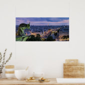 パリフランスガルゴイル ポスター (キッチン)