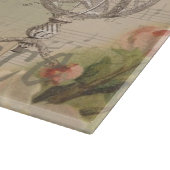 パリフランスガールかわいらしエッフェル カッティングボード (角)