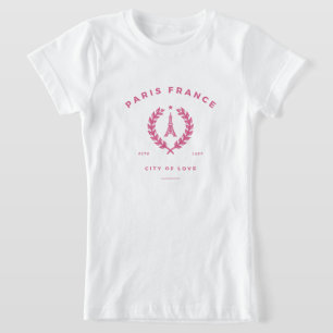パリフランスシティオブラヴ Tシャツ