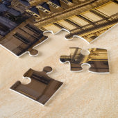 パリフランススカイラインエッフェルタワーピンクスカイ11"x14" ジグソーパズル (側面)