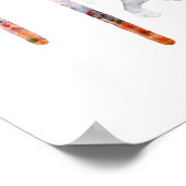 パリフランススカイライン ポスター (角)