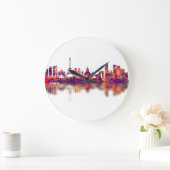 パリフランススカイライン ラージ壁時計 (ホーム)