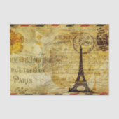 パリフランスデクページヴィンテージエフェラ 薄葉紙 (正面)