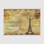 パリフランスデクページヴィンテージエフェラ 薄葉紙 (正面)