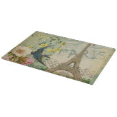 パリフランストラベルヴィンテージアンティークアー絵画トズ カッティングボード (角)