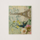 パリフランストラベルヴィンテージアンティークアー絵画トズ ジグソーパズル (縦)