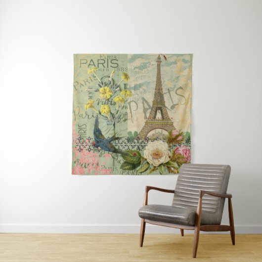 パリフランストラベルヴィンテージアンティークアー絵画トズ タペストリー (インサイチュ)