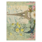 パリフランストラベルヴィンテージアンティークアー絵画トズ テーブルクロス (正面)