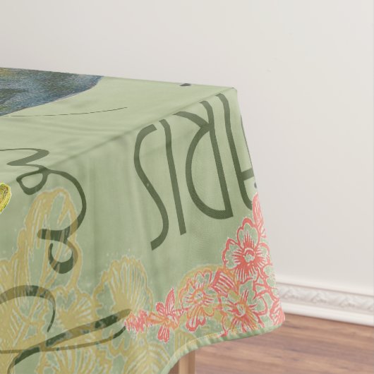 パリフランストラベルヴィンテージアンティークアー絵画トズ テーブルクロス (インサイチュ)