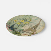 パリフランストラベルヴィンテージアンティークアー絵画トズ ペーパープレート (アングル)