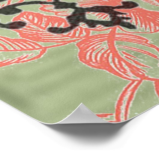 パリフランストラベルヴィンテージアンティークアー絵画トズ ポスター (角)