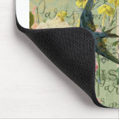 パリフランストラベルヴィンテージアンティークアー絵画トズ マウスパッド (コーナー)